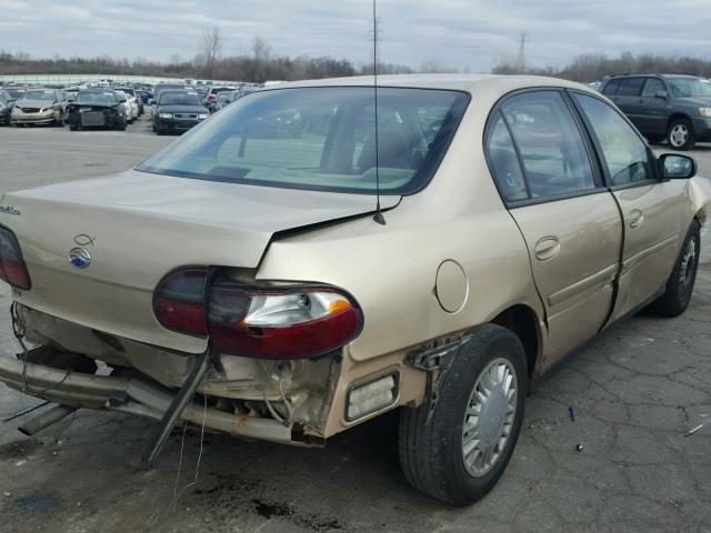 1G1ND52J42M684231 - 2002 CHEVROLET MALIBU GOLD photo 4