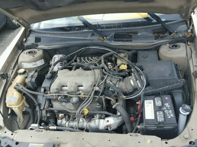 1G1ND52J42M684231 - 2002 CHEVROLET MALIBU GOLD photo 7