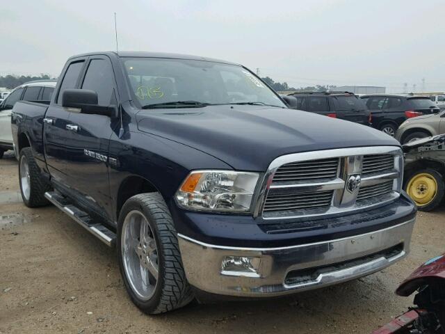 1C6RD6GT9CS181744 - 2012 DODGE RAM 1500 S BLUE photo 1