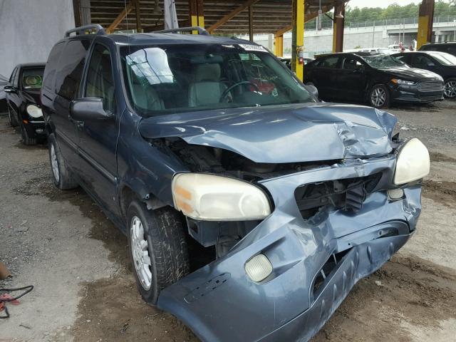 5GADV33136D160014 - 2006 BUICK TERRAZA CX BLUE photo 1