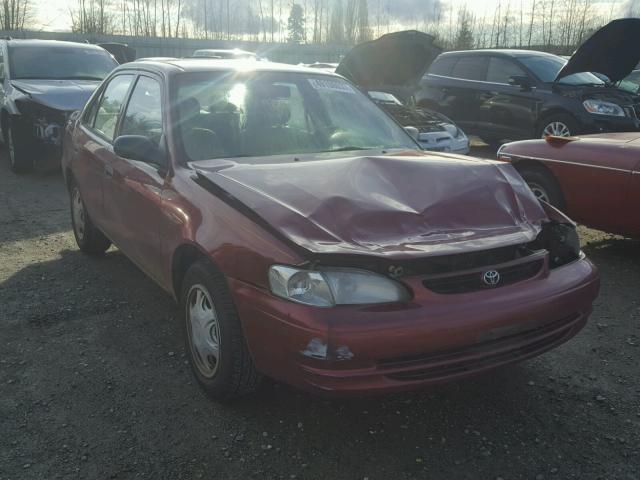 2T1BR12E8YC281155 - 2000 TOYOTA COROLLA VE MAROON photo 1