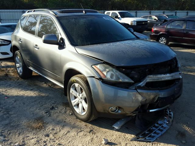 JN8AZ08W67W627977 - 2007 NISSAN MURANO SL GREEN photo 1