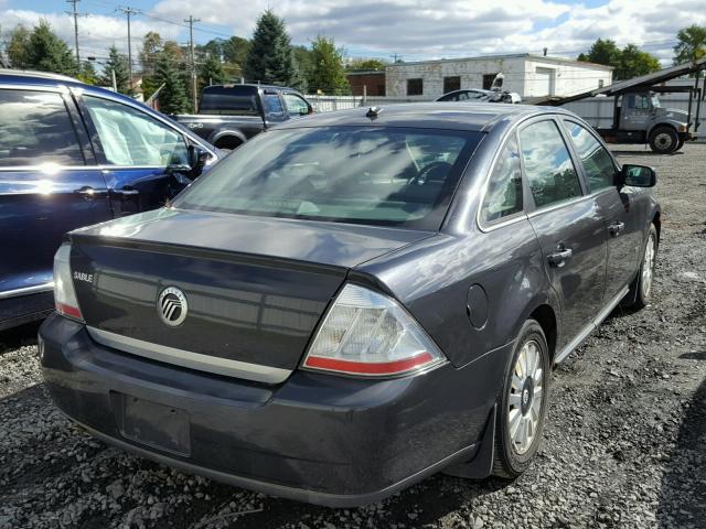 1MEHM40W48G606244 - 2008 MERCURY SABLE LUXU GRAY photo 4