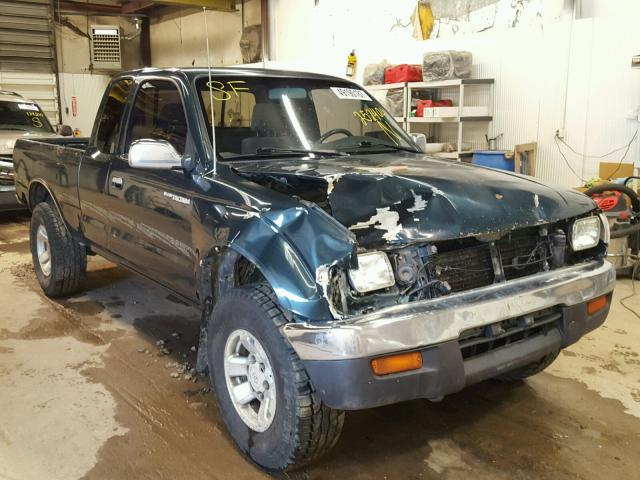 4TAWN74N9VZ252404 - 1997 TOYOTA TACOMA XTR GREEN photo 1