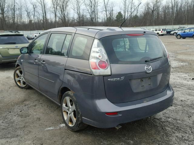 JM1CR29L970139100 - 2007 MAZDA 5 GRAY photo 3