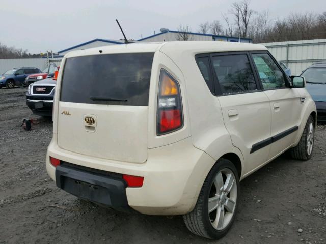 KNDJT2A2XA7175887 - 2010 KIA SOUL + CREAM photo 4