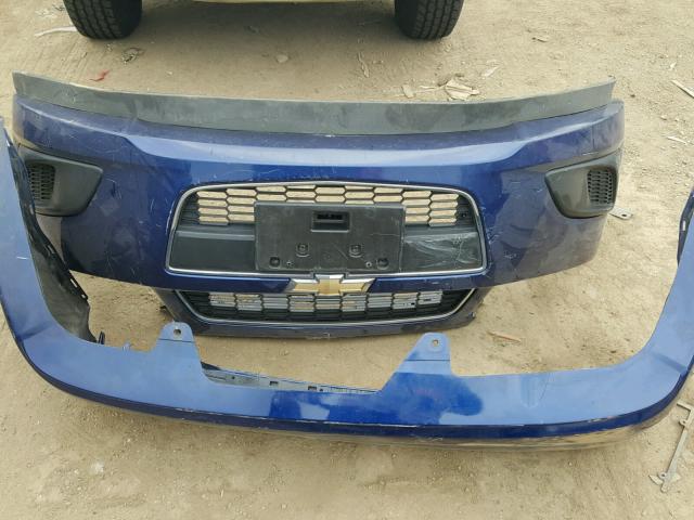 1G1JA5SH9D4135096 - 2013 CHEVROLET SONIC LS BLUE photo 9