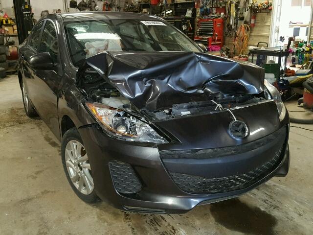 JM1BL1V72D1757087 - 2013 MAZDA 3 I GRAY photo 1