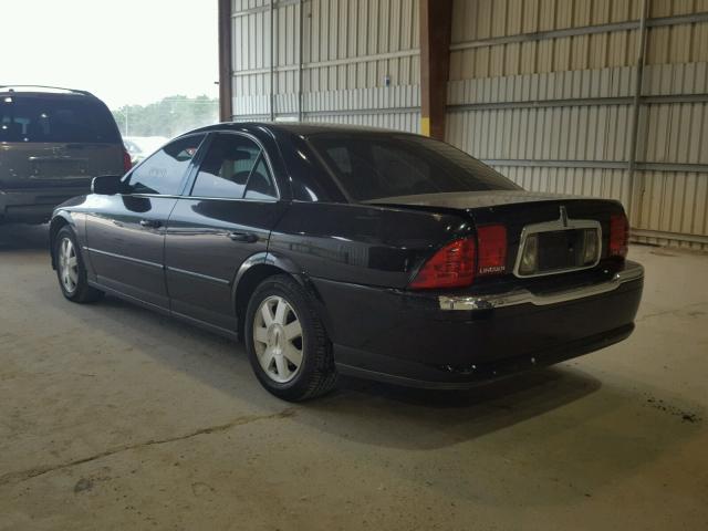 1LNHM87A92Y685636 - 2002 LINCOLN LS 黑色 照片 3