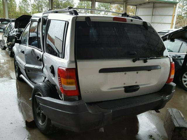 1J4GX48S94C168435 - 2004 JEEP GRAND CHER GRAY photo 3