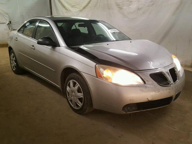 1G2ZF58B574257820 - 2007 PONTIAC G6 VALUE L SILVER photo 1