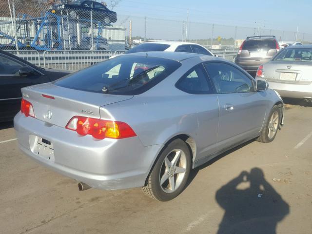 JH4DC54842C037946 - 2002 ACURA RSX SILVER photo 4