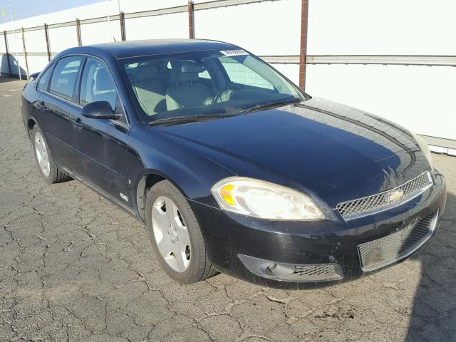 2G1WD58C269120884 - 2006 CHEVROLET IMPALA SUP 黑色 照片 1