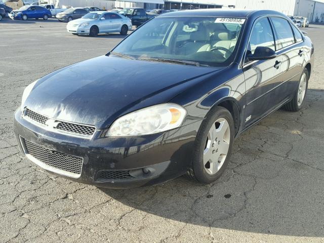 2G1WD58C269120884 - 2006 CHEVROLET IMPALA SUP 黑色 照片 2