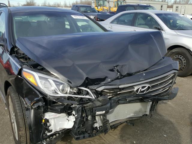 5NPE34AF2HH511120 - 2017 HYUNDAI SONATA SPO BLACK photo 9