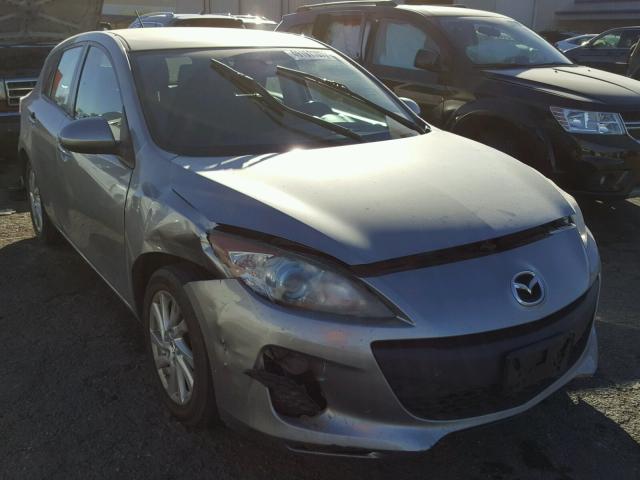 JM1BL1L72C1578257 - 2012 MAZDA 3 I SILVER photo 1