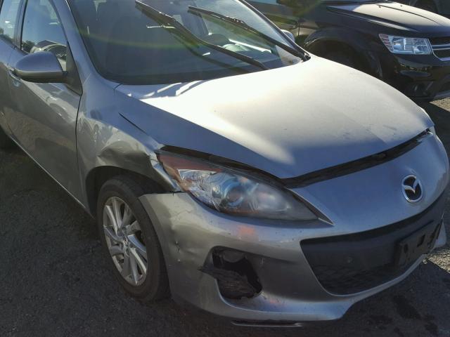 JM1BL1L72C1578257 - 2012 MAZDA 3 I SILVER photo 9