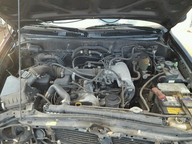 5TENL42NXYZ685357 - 2000 TOYOTA TACOMA GREEN photo 7