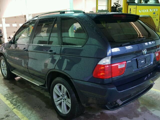 5UXFA13596LY47402 - 2006 BMW X5 3.0I BLACK photo 3