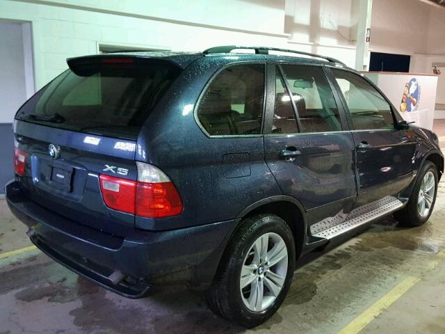 5UXFA13596LY47402 - 2006 BMW X5 3.0I BLACK photo 4