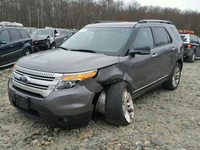 1FMHK8D87BGA29156 - 2011 FORD EXPLORER X CHARCOAL photo 2