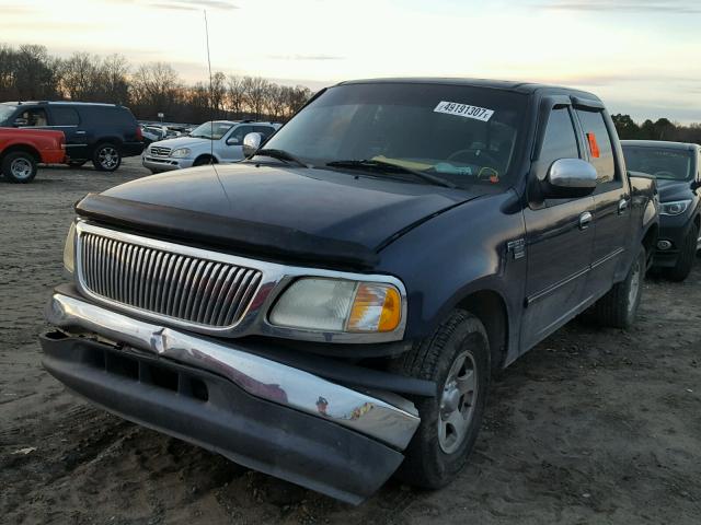 1FTRW07652KD05694 - 2002 FORD F150 SUPER BLUE photo 2