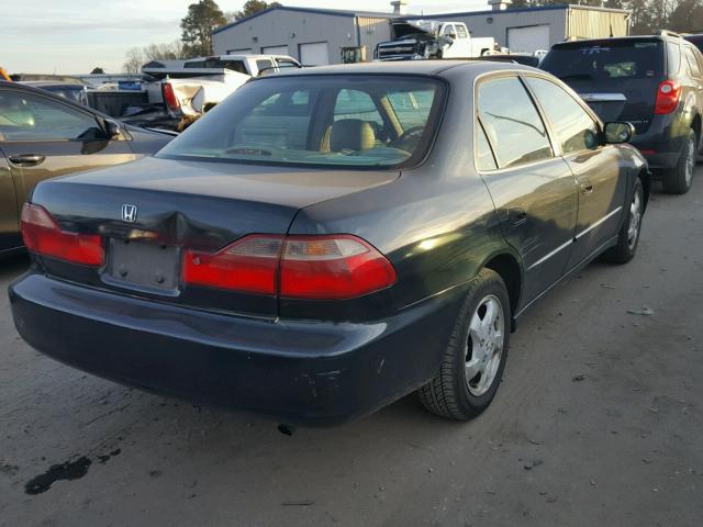 1HGCG5654WA072607 - 1998 HONDA ACCORD EX GREEN photo 4