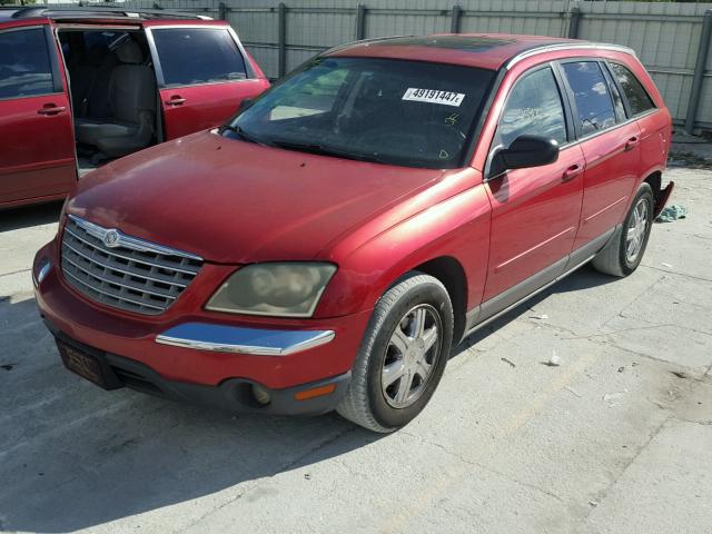 2C8GM68434R634619 - 2004 CHRYSLER PACIFICA RED photo 2