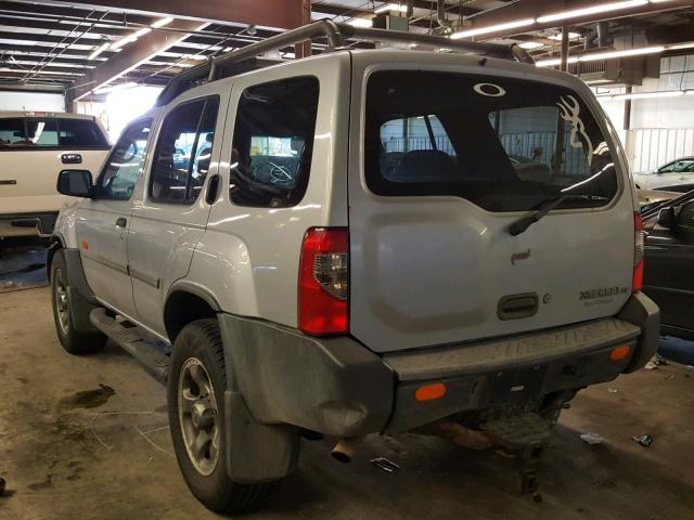 5N1MD28Y72C538879 - 2002 NISSAN XTERRA SE SILVER photo 3