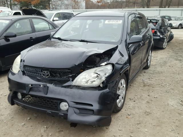 2T1KR32EX4C273144 - 2004 TOYOTA COROLLA MA BLACK photo 2