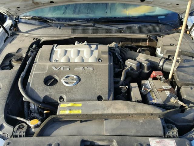 1N4BA41E64C858963 - 2004 NISSAN MAXIMA SE WHITE photo 7