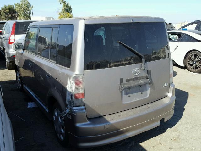 JTLKT324950174033 - 2005 TOYOTA SCION XB Сұр фото 3