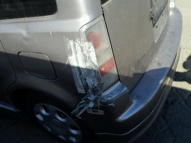 JTLKT324950174033 - 2005 TOYOTA SCION XB Сұр фото 9