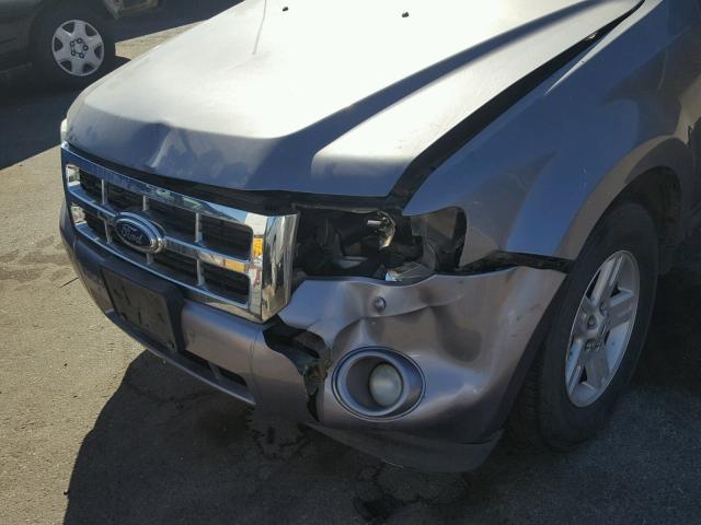 1FMCU59HX8KC79623 - 2008 FORD ESCAPE HEV GRAY photo 9