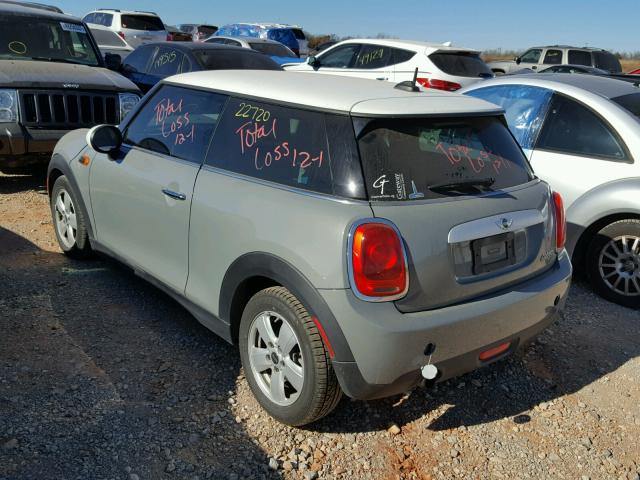 WMWXM5C59F3B34715 - 2015 MINI COOPER GRAY photo 3