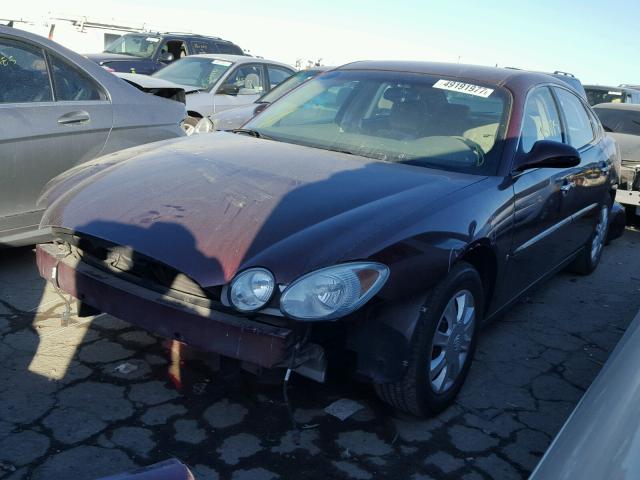 2G4WC582961295824 - 2006 BUICK LACROSSE C BURGUNDY photo 2