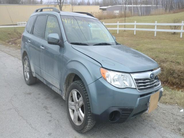 JF2SH63639H783920 - 2009 SUBARU FORESTER 2 GREEN photo 1