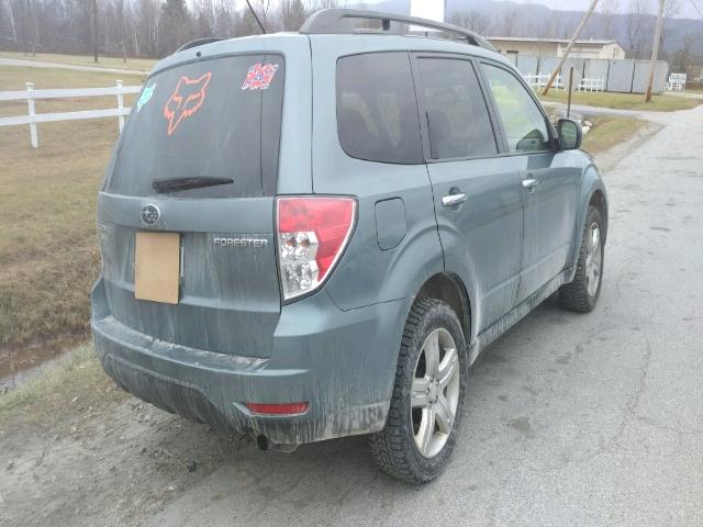 JF2SH63639H783920 - 2009 SUBARU FORESTER 2 GREEN photo 4