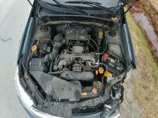 JF2SH63639H783920 - 2009 SUBARU FORESTER 2 GREEN photo 7