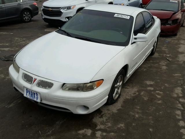 1G2WP52K2YF169533 - 2000 PONTIAC GRAND PRIX WHITE photo 2