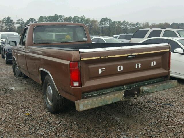 F10FCJG4754 - 1980 FORD F-100 BROWN photo 3