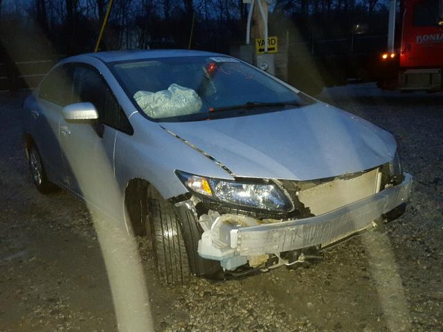 2HGFB2F57EH546981 - 2014 HONDA CIVIC LX SILVER photo 1