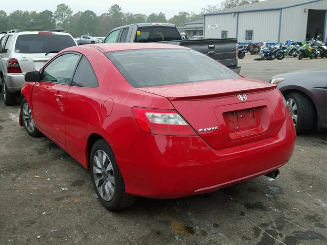 2HGFG1B8XBH510354 - 2011 HONDA CIVIC EX RED photo 3