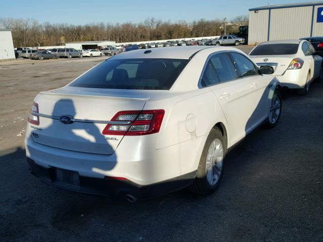 1FAHP2E85GG131506 - 2016 FORD TAURUS SEL WHITE photo 4