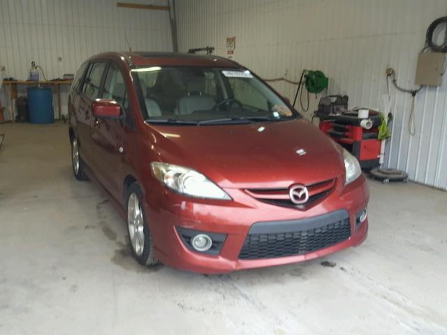 JM1CR29L090332819 - 2009 MAZDA 5 RED photo 1