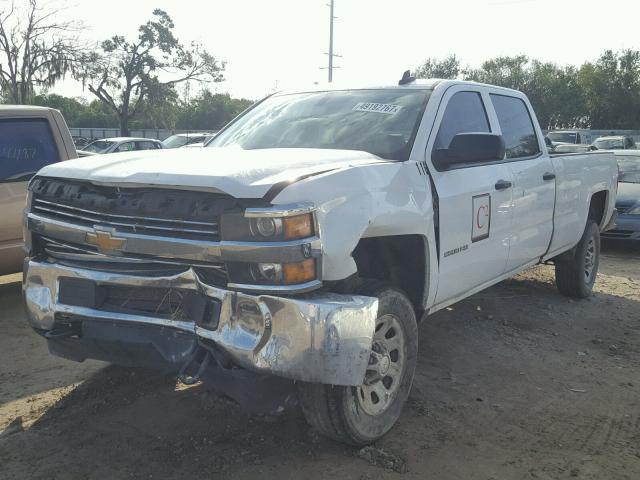 1GC1CUEG3FF608481 - 2015 CHEVROLET SILVERADO WHITE photo 2