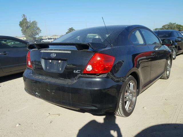 JTKDE177370161571 - 2007 TOYOTA SCION TC BLACK photo 4