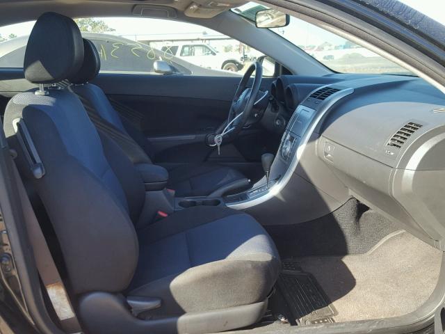 JTKDE177370161571 - 2007 TOYOTA SCION TC შავი ფოტო 5