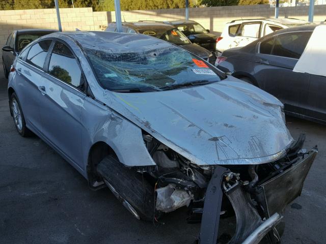 5NPEB4ACXDH674231 - 2013 HYUNDAI SONATA GLS SILVER photo 1