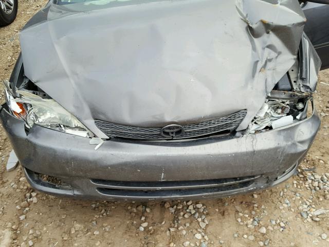 4T1BE32K44U927667 - 2004 TOYOTA CAMRY LE ნაცრისფერი ფოტო 7